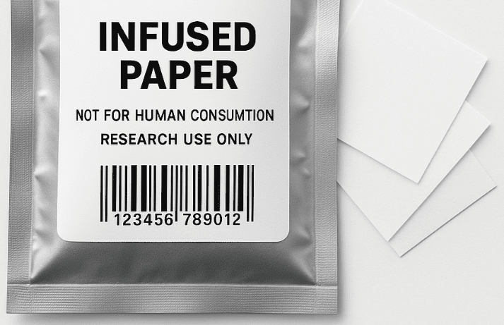 4F-MDMB k2 infused paper 